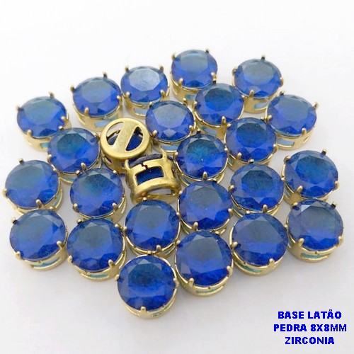 PINGENTE NO BRUTO PRONTO PARA O BANHO(POTE) /PINGENTE COM BASE 100% LATÃO DE 8X8MM(ZIRCONIA DE 8X8MM)VENDIDA POR UNIDADE / PESO 0,05GR - BRU28070