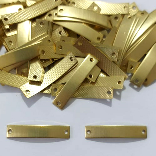 ACESSÓRIOS NO BRUTO PRONTO PARA O BANHO - (160) CHAPINHA LISA PARA GRAVAÇÃO 5X25MM - PESO 0,7GR - BRU31012