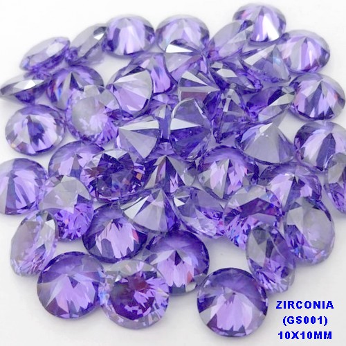 ACESSORIO NO BRUTO PRONTO PARA O BANHO (POTE)PEDRA DE ZIRCONIA(GS001( DE 10X10MM / PESO 1.2GR - BRU28426