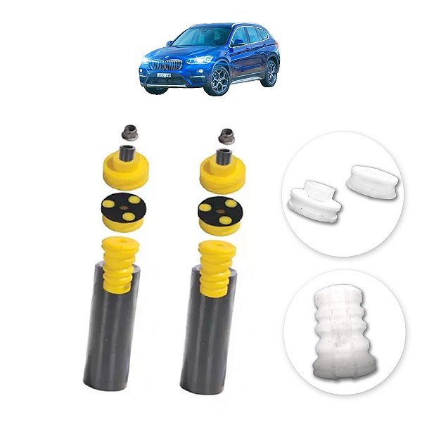Par Kit amortecedor traseiro batente coifa com coxim BMW X1