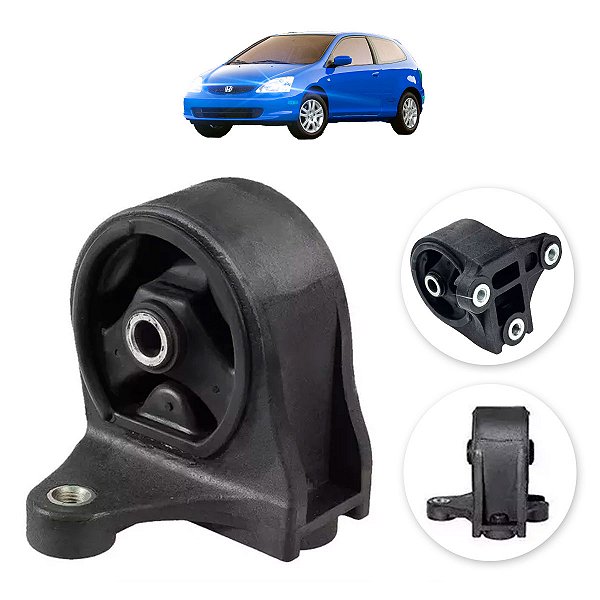 Coxim calço Traseiro do Motor Honda Civic 1.7 2001 a 2006
