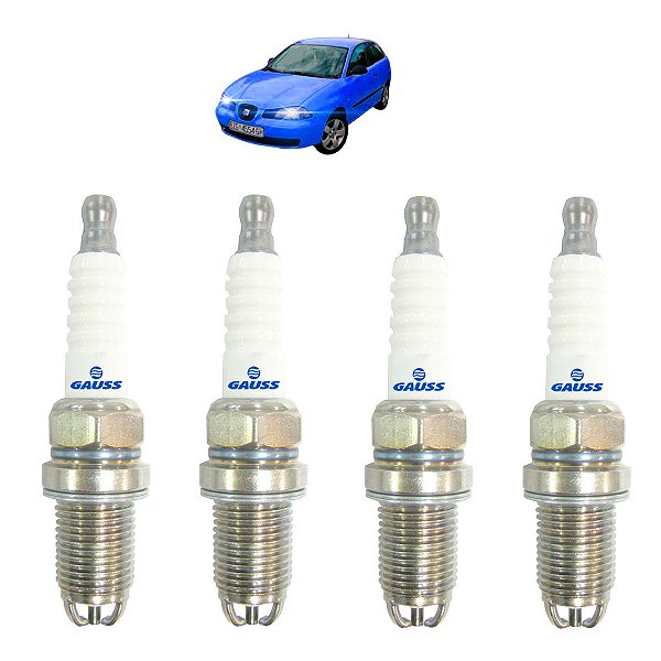Jogo 4 Velas Ignicao VW Gol Parati Polo 2001 2002 03