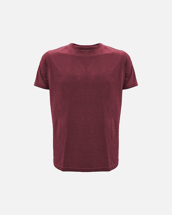 Camiseta JUST GO Slim Vinho