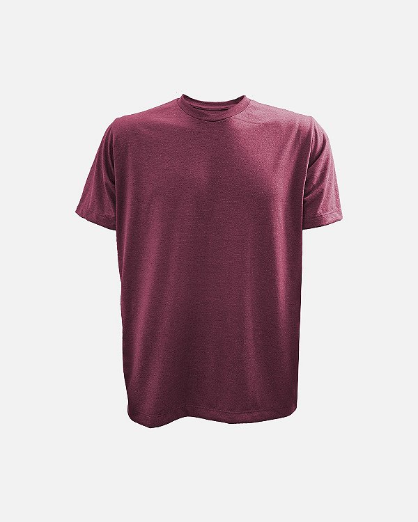 Camiseta JUST GO Basic Vinho