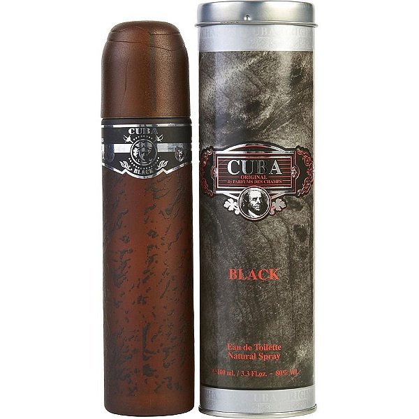 Cuba Black for Men Eau de Toilette - Perfume Masculino 100ml