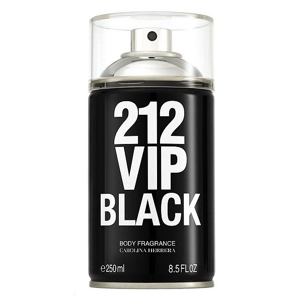 212 Vip Men Black Carolina Herrera - Body Spray - 250ml