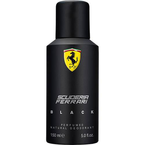 Desodorante Scuderia Ferrari Black Ferrari - Masculino 150 ML
