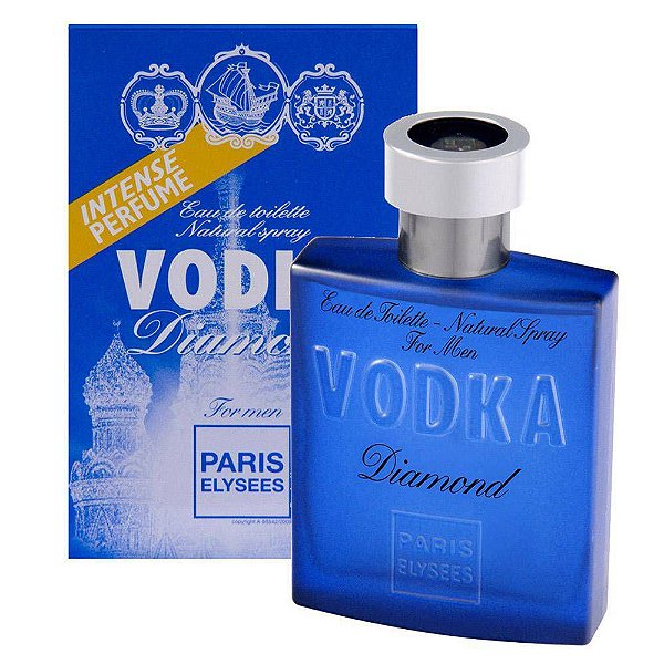 Vodk Diamond For Men Paris Elysees Eau de Toilette - Perfume Masculino 100 ML