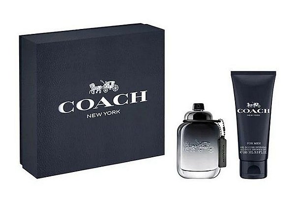 Kit Coach New York Eau de Toilette 60 ml + Gel de Banho 100 ml