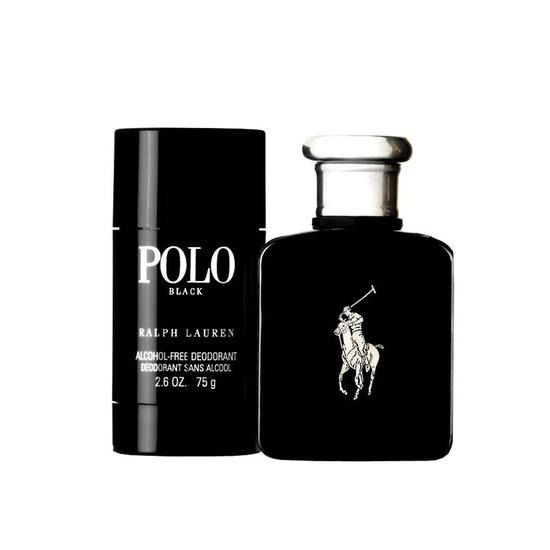 Kit Polo Black  Ralph Lauren Eau de Toilette 125 ml + Desodorante 75g