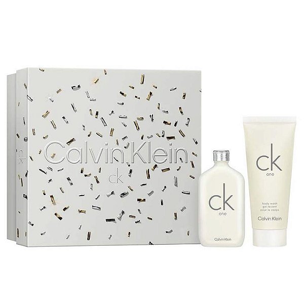 Calvin Klein CK One Coffret Kit - Perfume EDT 50ml + Gel de Banho 100ml