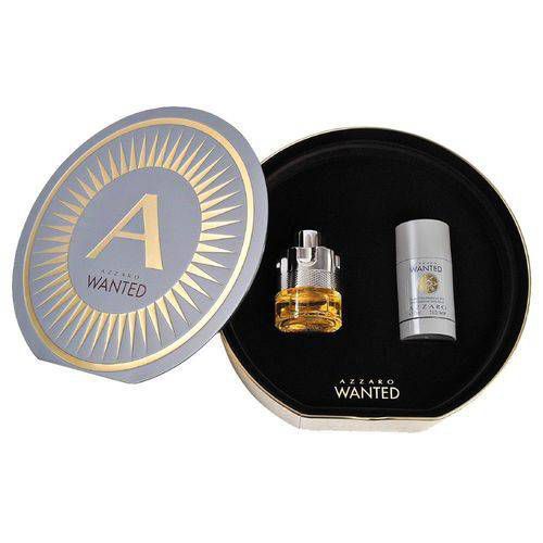Kit Wanted Azzaro Perfume Masculino  Eau de Toilette 100 ml + Desodorante Spray 150 ml