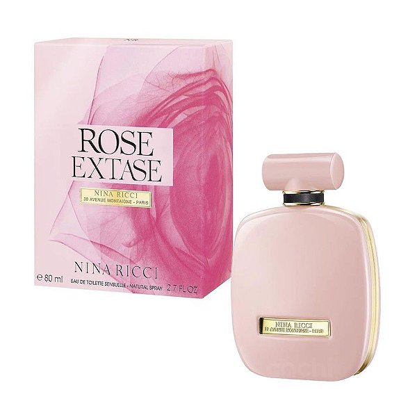 téster Rose Extase Nina Ricci Eau de Toilette - Perfume Feminino 80 ML