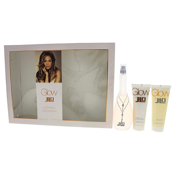 Kit Glow Jennifer Lopez Eau de Toilette 100ml + Body Lotion 75ml + Gel de Banho 75ml - Feminino