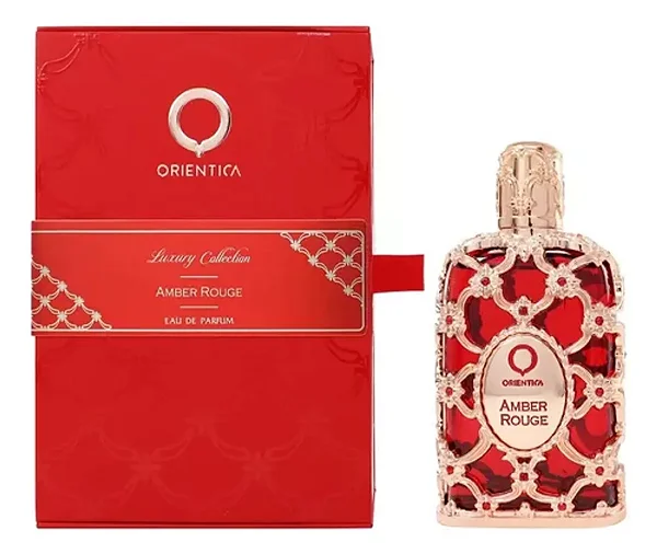 Amber Rouge Orientica Eau de Parfum - Perfume Árabe Feminino 80ml