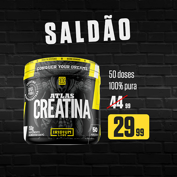 Atlas Creatina 150g - Iridium Labs
