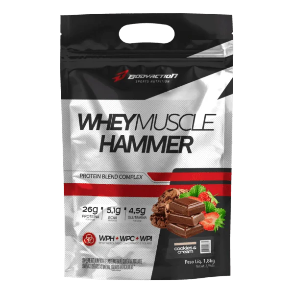 Whey Muscle Hammer 1,8kg - Bodyaction