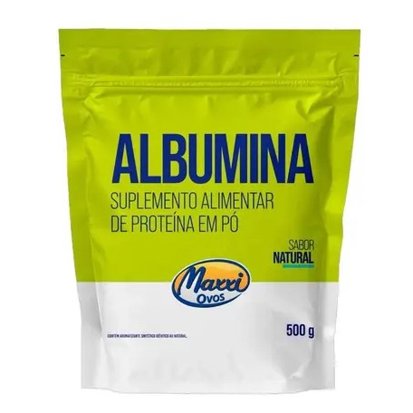 Albumina 500 g - Maxxi Ovos