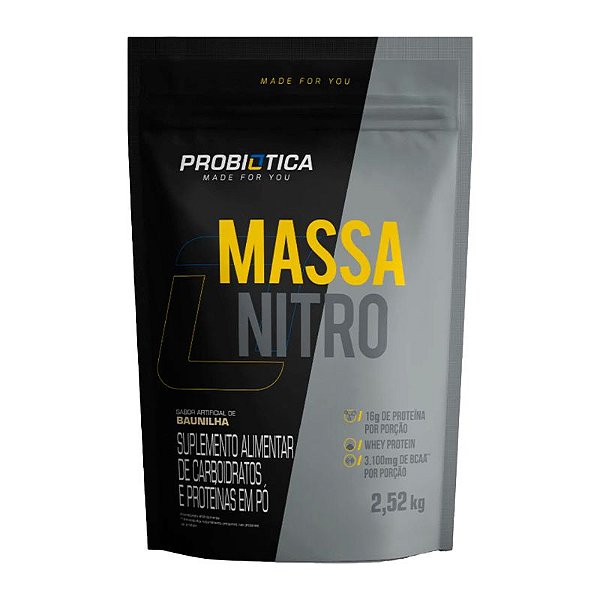 Massa Nitro Refil 2,52 Kg - Probiótica