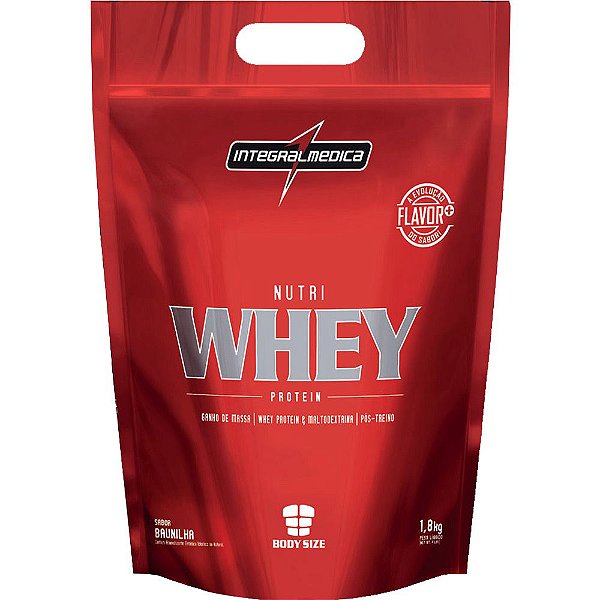 Nutri Whey Protein 1,8 kg - Integralmedica - Nocaute Suplementos