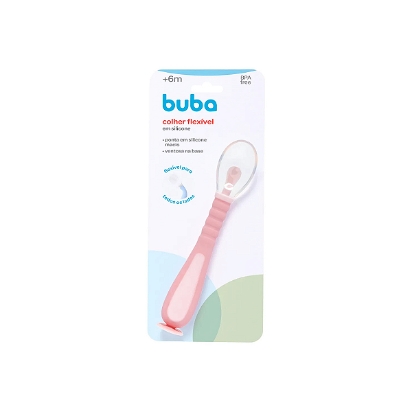 Colher Flexível em silicone - Buba