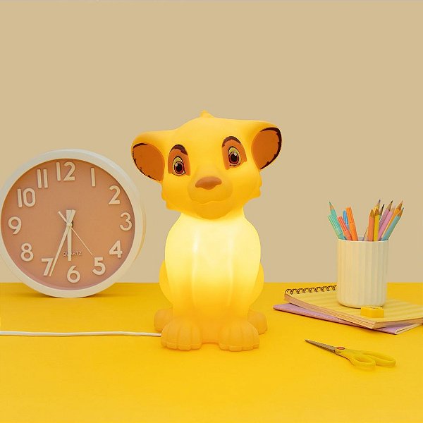 Luminária de Mesa Simba Rei Leão - Usare