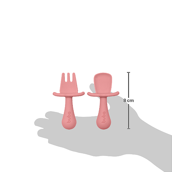 Kit Talheres em Silicone - Buba