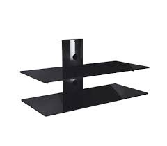 Rack Airon Simply 135/2c Black Glass Black Coluna 45cm