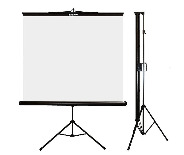 Tela com Tripe Standard 120 Polegadas 243x182cm 4:3 Nardelli NRT-007