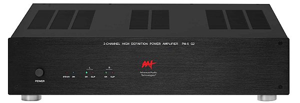 AMPLIFICADOR DE POTÊNCIA DE 2 CANAIS 300W RMS AAT PM-5 G2