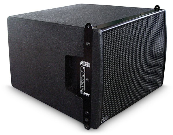 Sub-Graves Ativo Processado 1 Via 15" 600W STANER ALIVE-915A