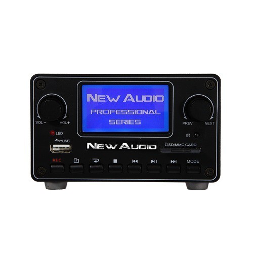 Amplificador de Áudio Estéreo Compacto 100w RMS New Audio PAD100