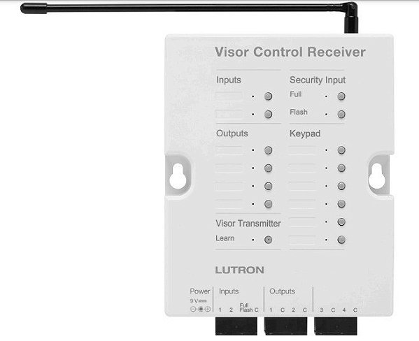 Receptor de Controle Para Carros Lutron RR-VCRX-WH-BA