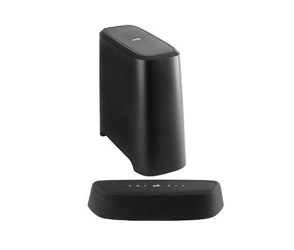 Mini Soundbar 3x2" + Subwoofer Sem Fio 5" Polk Audio Magnifi Mini AX