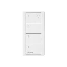 Teclado de Cenas Pico Sem Fio com 4 Botões Lutron PJ2-4B-TSW-P14 / PJ2-4B-TMN-P14