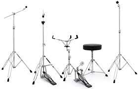 Kit De Ferragens Para Bateria Com Banco Cromados Mapex HP2005T