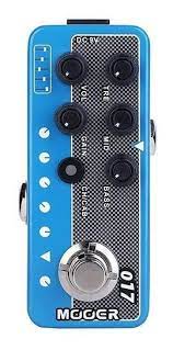 Pedal Micro Pré-Amplificador Cali MKIV 2 Canais Mooer M017
