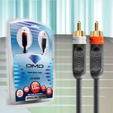 Cabo De Áudio Estéreo RCA 5 Metros Diamond DMD JX-1055