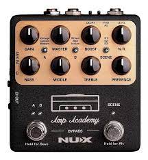 Pedal Pré-Ampificador Para Guitarra Amp Academy NUX NGS-6