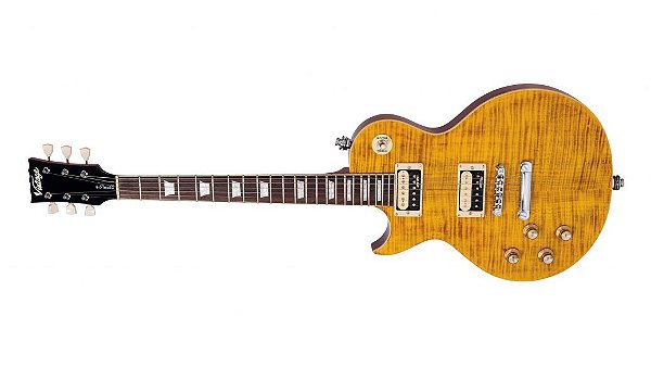 Guitarra Elétrica Para Canhoto 6 Cordas Vintage Paradise Reissued LV-100AFD