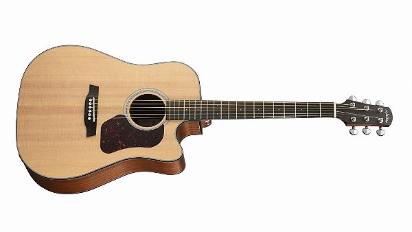 Violão Eletro-Acústico Natura Cordas Em Aço Dreadnougt Cutway Walden D550 CEG