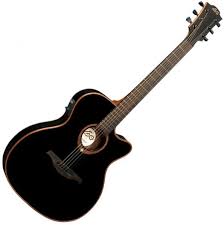 Violão Eletro-Acústico Tramontane Aço Slim-Line Auditorium Cutaway LAG T100 ASCE