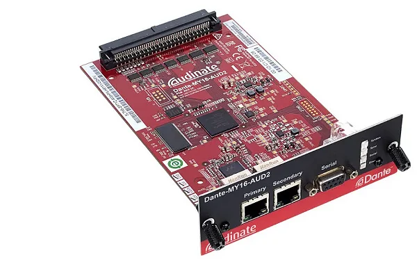 Card Digital Yamaha Audinate DANTE-MY16-AUD2