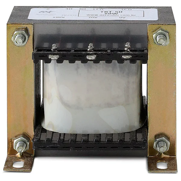 Transformador Para som ambiente com potência de 50W AAT TRT-50-70/100 -