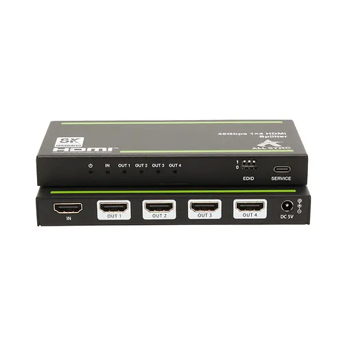 Splitter HDMI 4 portas 8K 60Hz All Sync AS-SP48P
