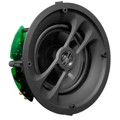 Savage Hfe-6 Caixa De Embutir Tela Magnética 6,5 Pol 100w Cor Branco