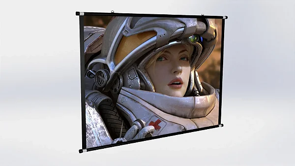 Tela de Projeção Mapa Vision standard 180 Polegadas Projetelas 180MWS