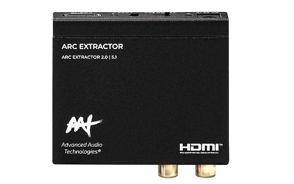 Extrator de Áudio HDMI ARC 5.1 AAT