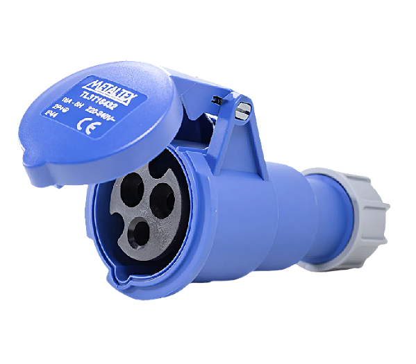 ACOPLAMENTO IND. 16A 2P+T 6H 220V IP44