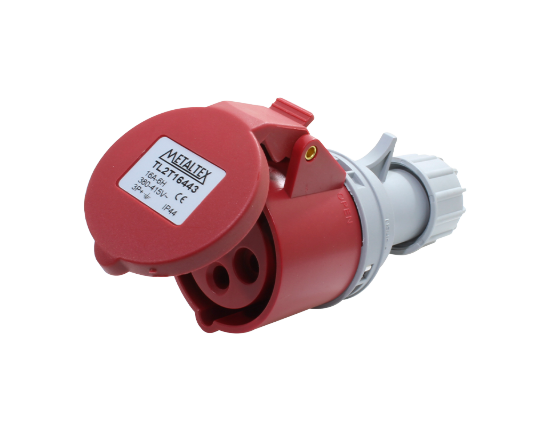 ACOPLAMENTO IND. 32A 3P+T 6H 380V IP44